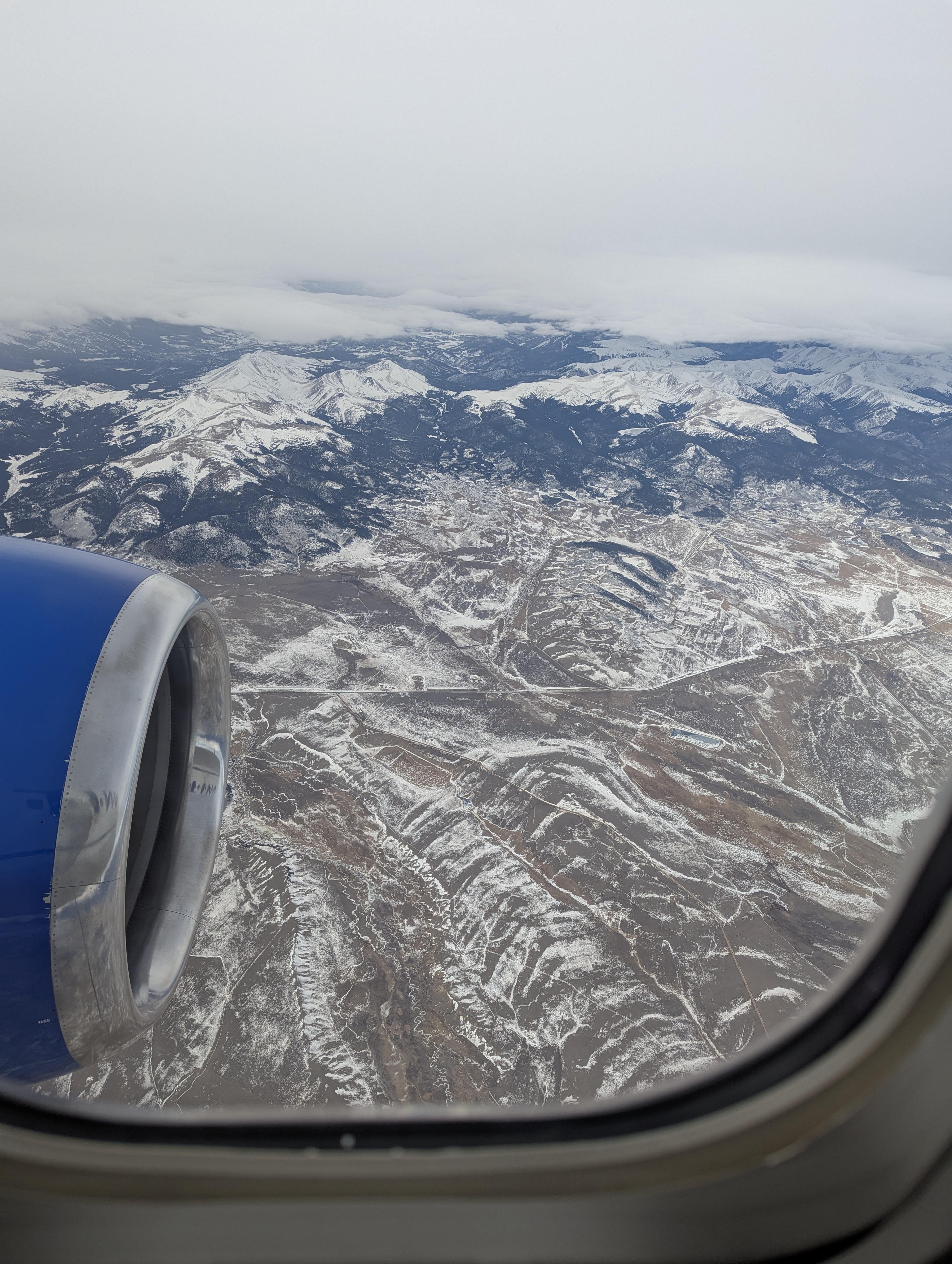 view from plane